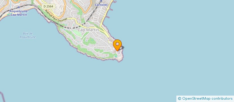 localisation de l'entreprise CARBON à ROQUEBRUNE-CAP-MARTIN