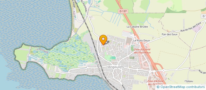 localisation de l'entreprise CARBON AXIS à ANGOULINS