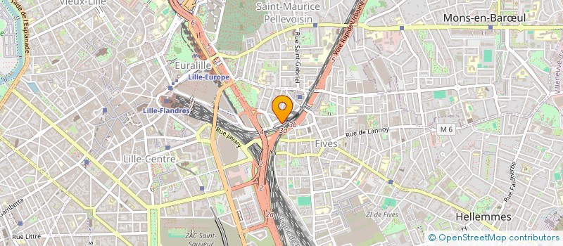 localisation de l'entreprise CARBON GOELAND  LILLE