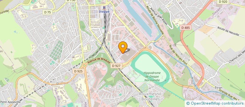 localisation de l'entreprise CARBON IMMO  DIEPPE