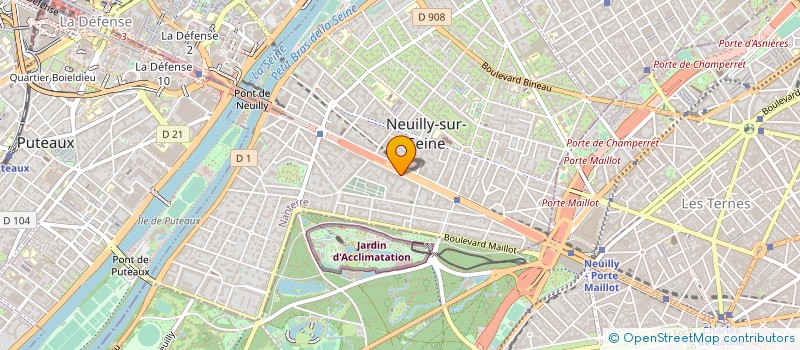 localisation de l'entreprise CARBON IT à NEUILLY-SUR-SEINE