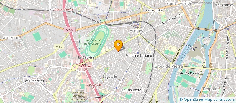 localisation de l'entreprise CARBON TRACKING à TOULOUSE