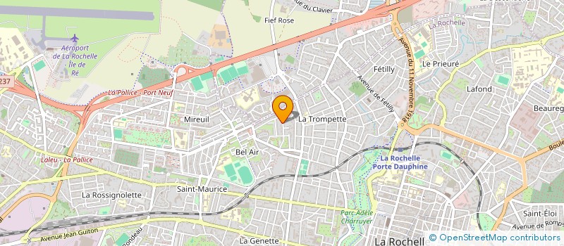 localisation de l'entreprise CARBONE 64  LA ROCHELLE