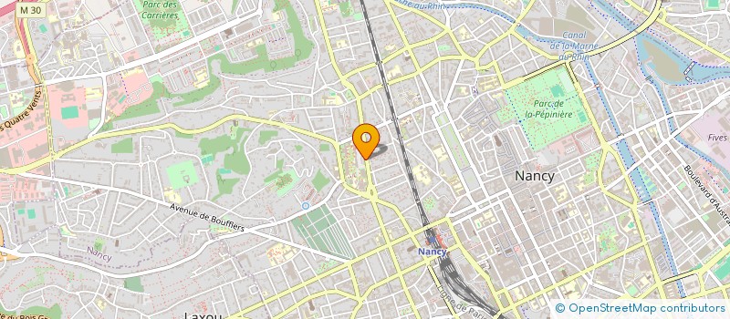 localisation de l'entreprise CARBONE  NANCY