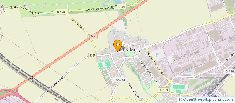 localisation de l'entreprise CARBONE  MITRY-MORY