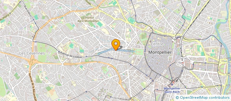 localisation de l'entreprise CARBONE AVOCATS à MONTPELLIER