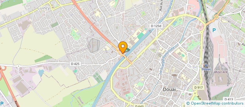 localisation de l'entreprise CARBONE EQUITABLE  MARCOING