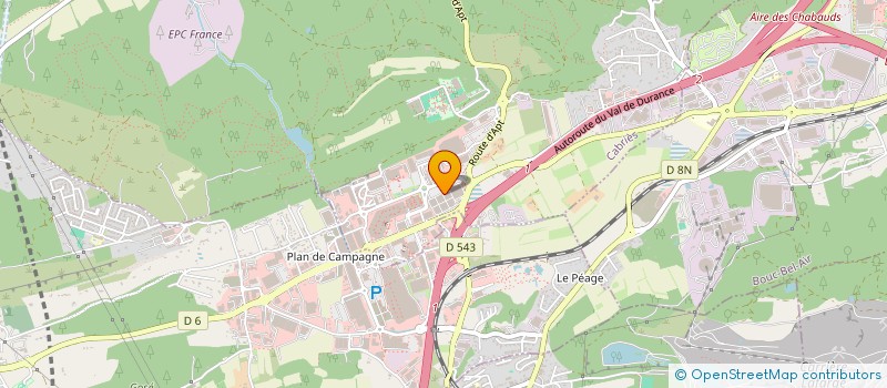 localisation de l'entreprise CARBONE MOTO  CABRIES