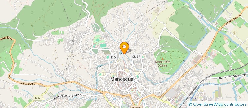 localisation de l'entreprise CARBONE TOLERANCE à MANOSQUE