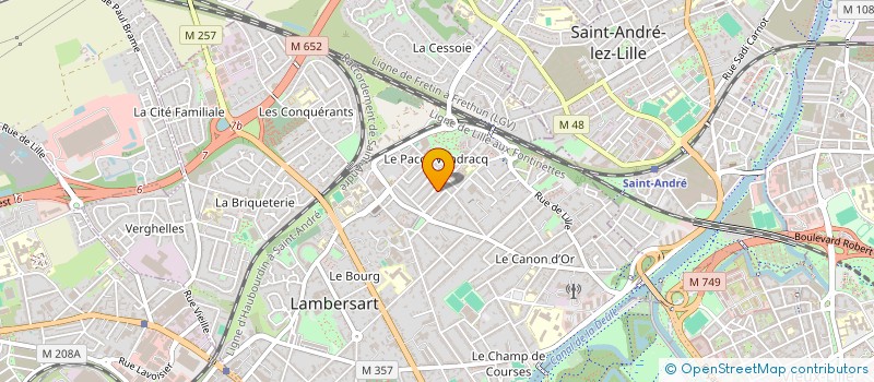 localisation de l'entreprise CARBONE80 à LAMBERSART