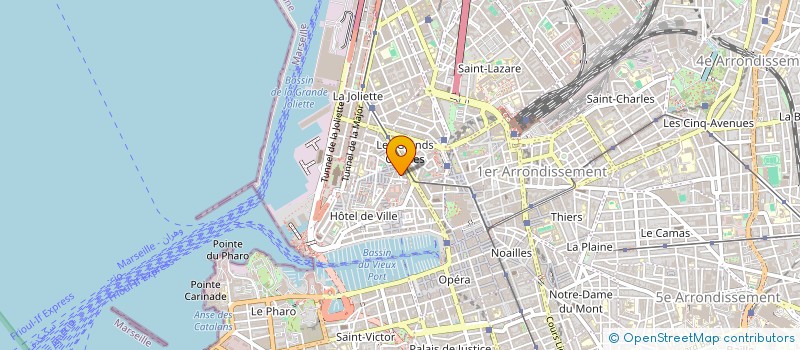 localisation de l'entreprise CARBONI E SPIRITUOSI CIE THEATRALE à MARSEILLE