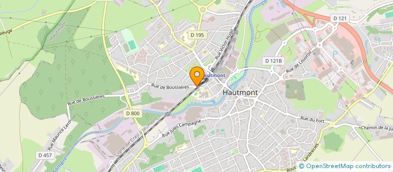 localisation de l'entreprise CARBONITY  HAUTMONT