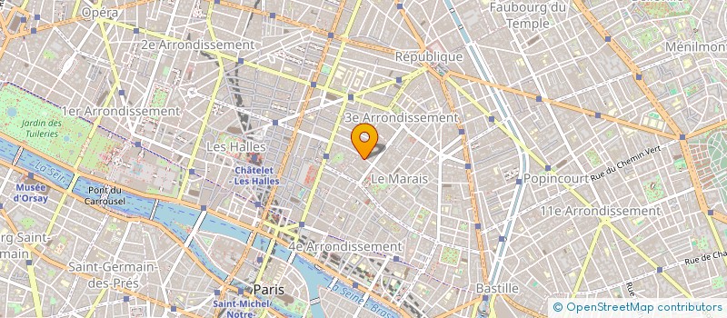 localisation de l'entreprise CARBONIUM à PARIS