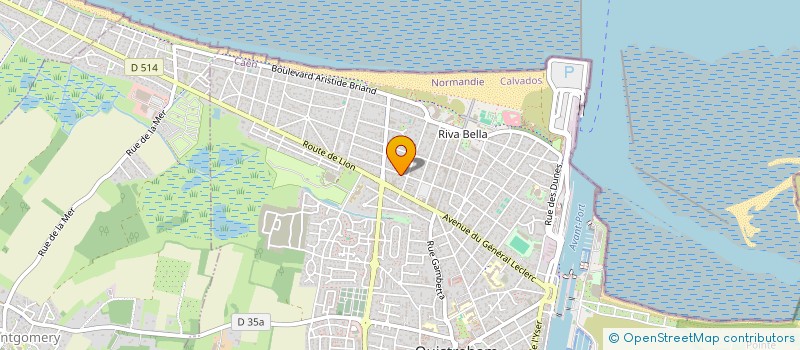 localisation de l'entreprise CARBONNE  OUISTREHAM