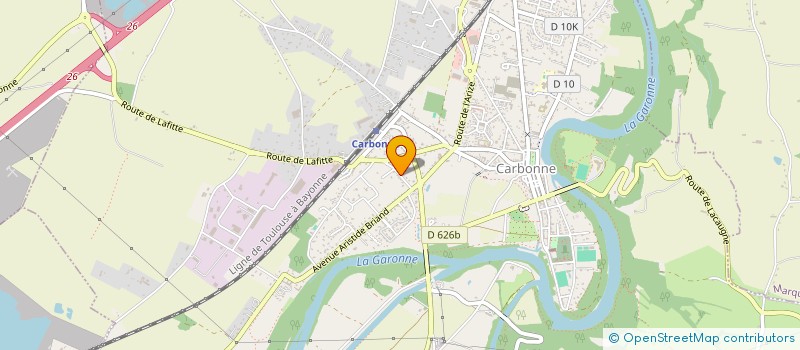 localisation de l'entreprise CARBONNE ASSAUT BOXE FRANCAISE  CARBONNE