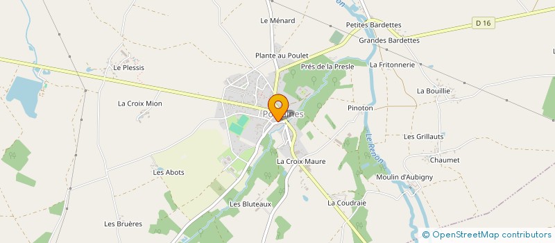 localisation de l'entreprise CARBONNE ROMAIN ET LAETITIA à POULAINES