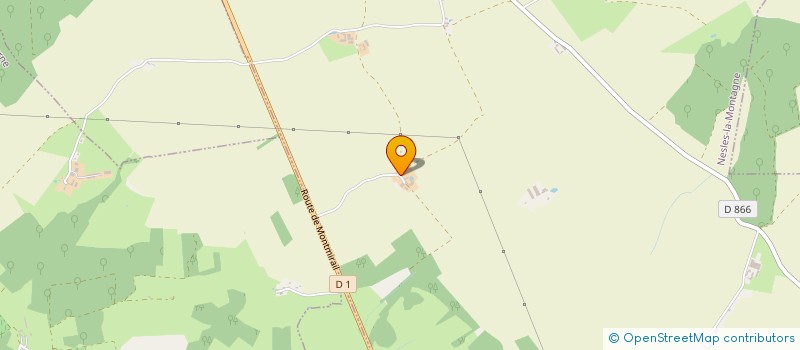 localisation de l'entreprise CARBONNEAUX PAYSAGE SERVICES  NESLES LA MONTAGNE