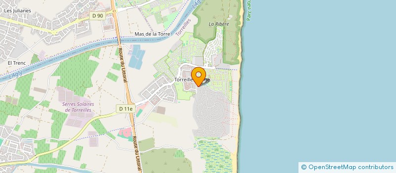 localisation de l'entreprise CARBONNIER INDIVISION  TORREILLES