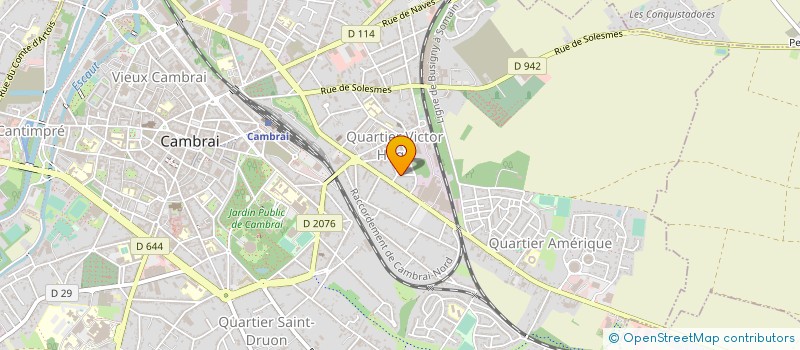 localisation de l'entreprise CARBONORD à ESTOURMEL