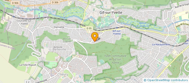 localisation de l'entreprise CARBOSERVICE à VILLIERS-LE-BACLE