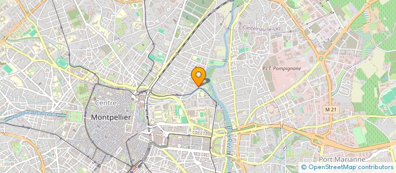 localisation de l'entreprise CARBOU LAVANDOU  MONTPELLIER