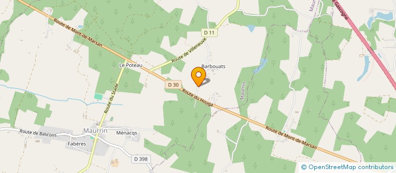 localisation de l'entreprise CARBOUNEOU  MAURRIN