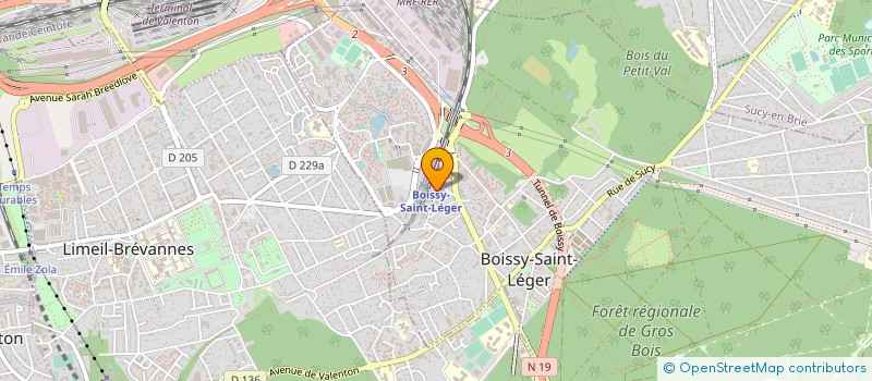 localisation de l'entreprise CARBOVAC à BOISSY-SAINT-LEGER