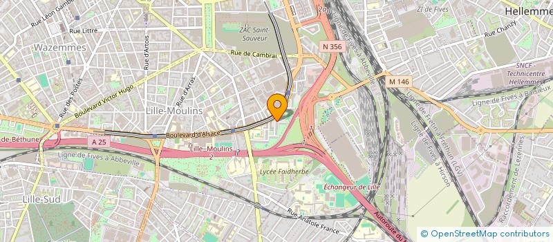 localisation de l'entreprise CARBOX à LILLE