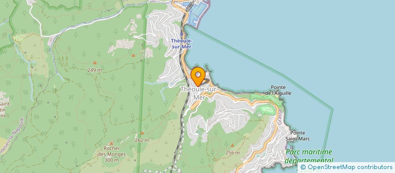 localisation de l'entreprise CARBURATION  THEOULE-SUR-MER