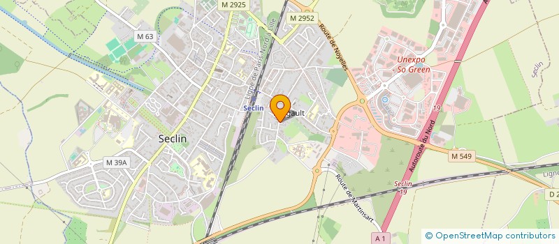 localisation de l'entreprise CARBURE KAIZEN CONSEIL à SECLIN