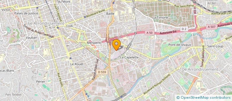 localisation de l'entreprise CARBUSOL à MARSEILLE