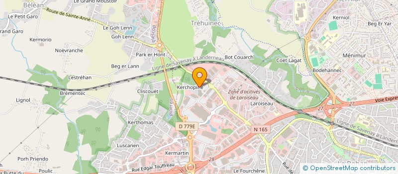 localisation de l'entreprise CARBUTHEIX  VANNES