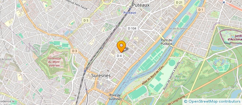 localisation de l'entreprise CARC à SURESNES