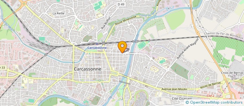 localisation de l'entreprise CARCA BAGELS à CARCASSONNE