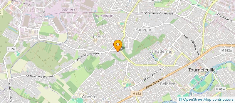 localisation de l'entreprise CARCA INVESTISSEMENT à TOURNEFEUILLE