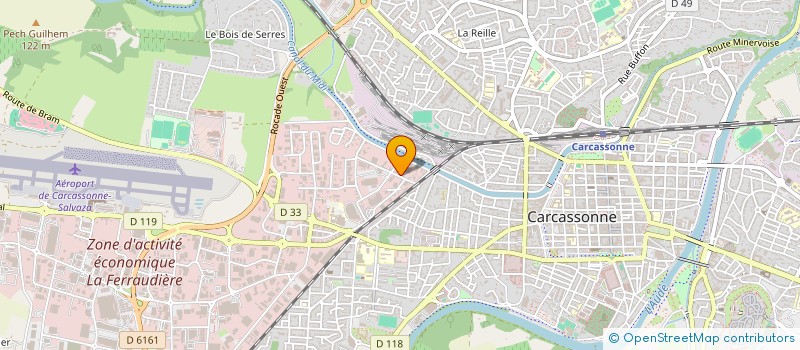 localisation de l'entreprise CARCA RECYCLING  CARCASSONNE