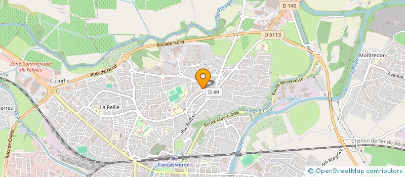 localisation de l'entreprise CARCA SOIREE POUR TOUS à CARCASSONNE