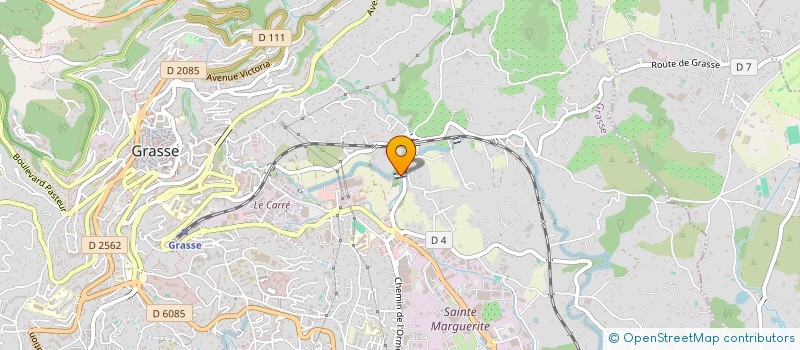 localisation de l'entreprise CARCANO & CO à GRASSE