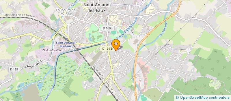 localisation de l'entreprise CARCAOLIER à VALENCIENNES