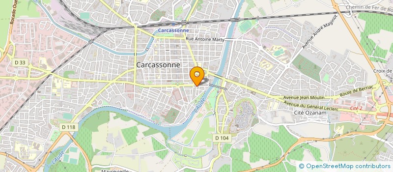 localisation de l'entreprise CARCASSONNE NAVIGATION à CARCASSONNE
