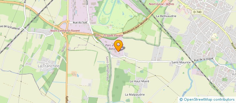 localisation de l'entreprise CARCED  AIFFRES