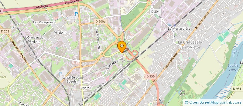 localisation de l'entreprise CARCENTRE  BLOIS