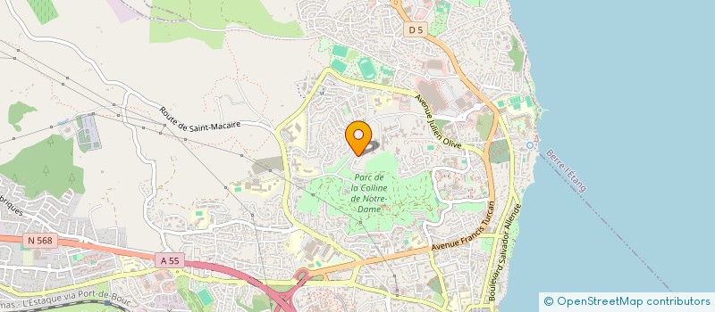 localisation de l'entreprise CARCHERPRO à MARTIGUES