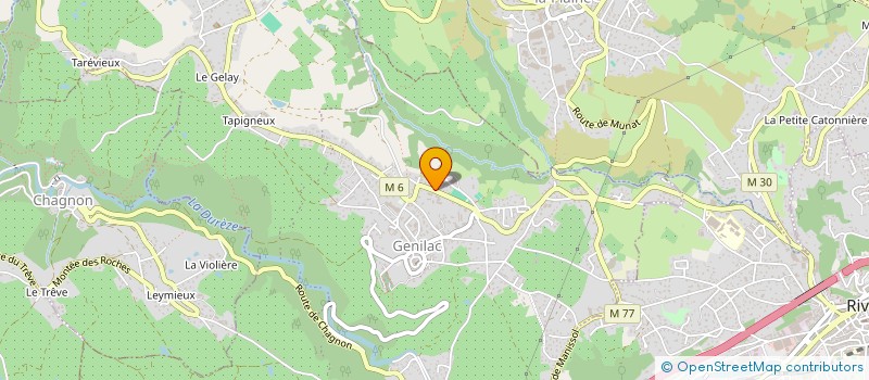 localisation de l'entreprise CARCHI HOLDING  GENILAC