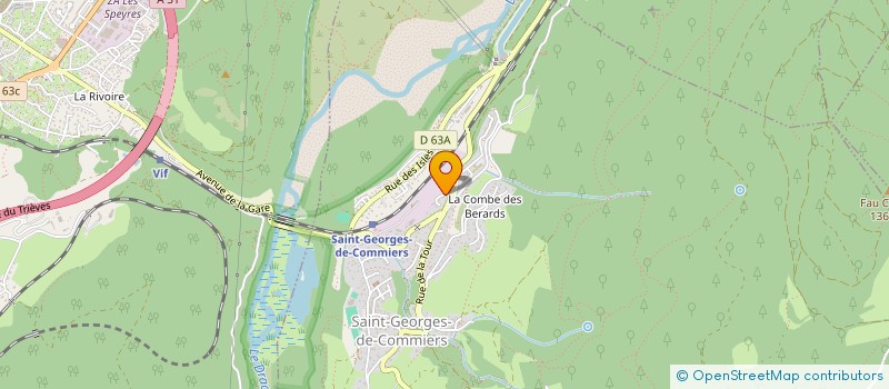 localisation de l'entreprise CARCHI PEREIRA HOLDING  SAINT-GEORGES-DE-COMMIERS