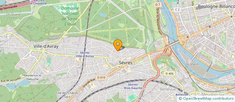 localisation de l'entreprise CARCHINCO à SEVRES