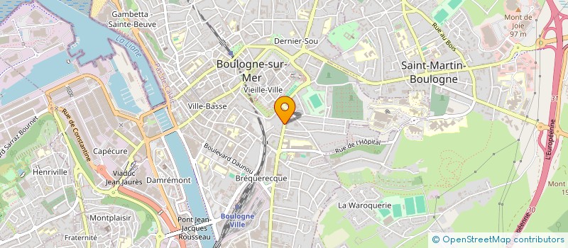 localisation de l'entreprise CARCOL à BOULOGNE-SUR-MER