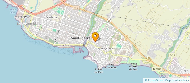 localisation de l'entreprise CARCOLIS à SAINT-PIERRE