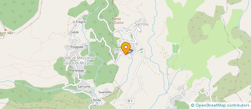 localisation de l'entreprise CARCOPINO à SARROLA-CARCOPINO