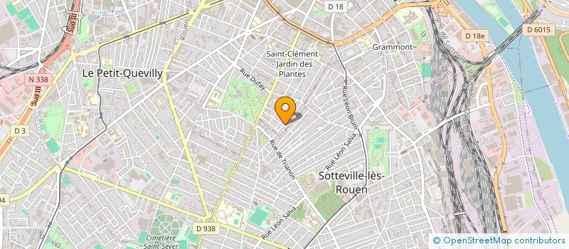 localisation de l'entreprise CARCS  ROUEN